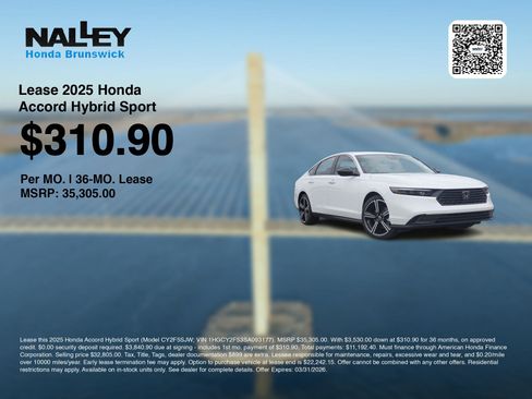 New 2025 Honda Accord Sport image 3