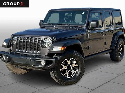 Used 2021 Jeep Wrangler Unlimited Sport image 1