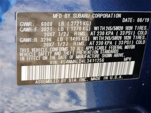 Used 2020 Subaru Ascent Limited w/ Technology Package image 27