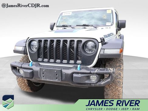 Used 2023 Jeep Wrangler Unlimited Rubicon 4xe w/ Steel Bumper Group AWD/4WD image 4