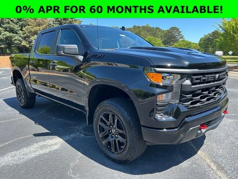 New 2026 Chevrolet Silverado 1500 Custom Trail Boss w/ LPO, Dark Essentials Package AWD/4WD image 1