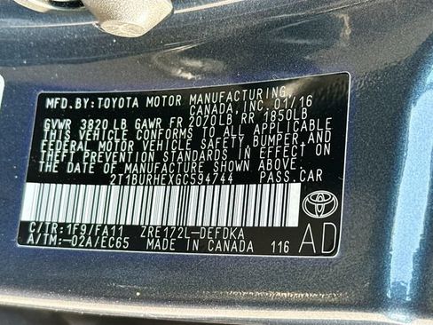 Used 2016 Toyota Corolla L FWD image 28