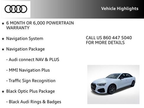 Certified 2024 Audi S4 Premium Plus AWD/4WD image 14