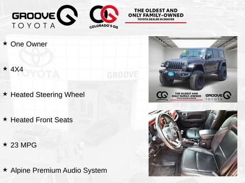 Used 2019 Jeep Wrangler Unlimited Rubicon w/ Dual Top Group AWD/4WD image 4