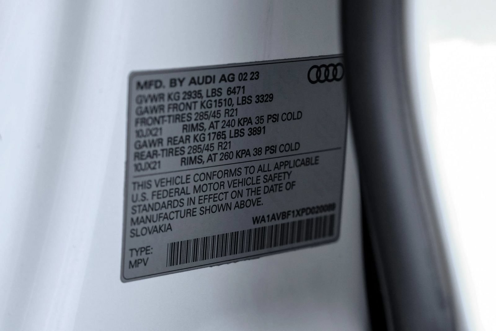 Used 2023 Audi Q8 Premium w/ Convenience Package AWD/4WD image 68