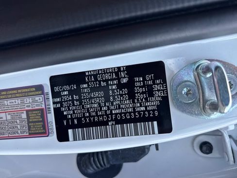 Certified 2025 Kia Sorento EX AWD/4WD image 36