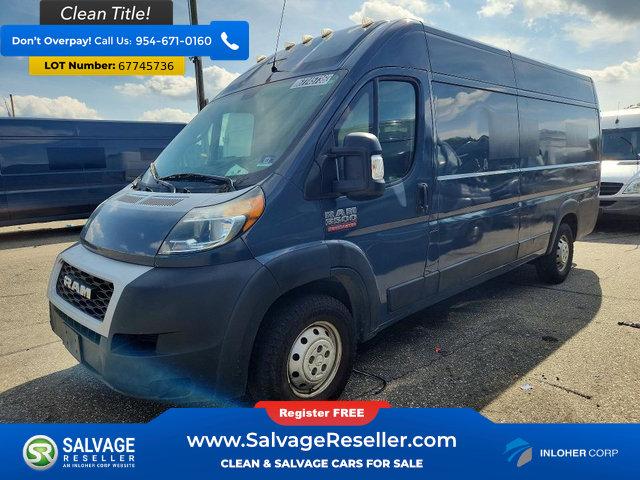 Used 2020 RAM ProMaster 3500 FWD image 1