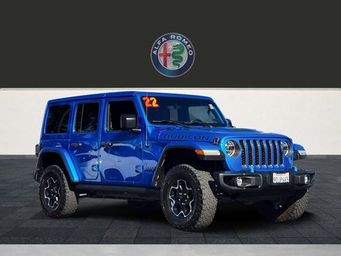 Used 2022 Jeep Wrangler Unlimited Rubicon 4xe w/ Steel Bumper Group image 1