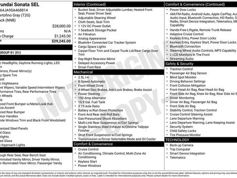 Used 2025 Hyundai Sonata SEL FWD image 17