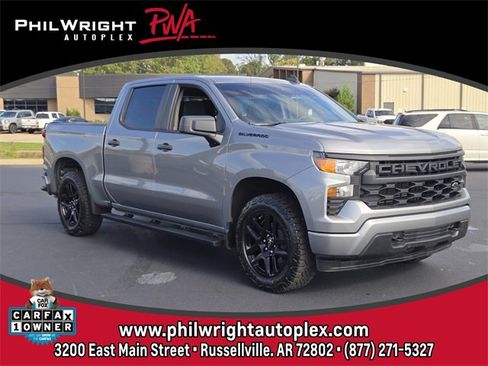 Used 2024 Chevrolet Silverado 1500 Custom w/ LPO, Dark Essentials Package image 1
