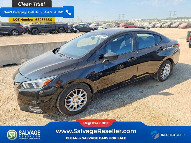 Used 2020 Nissan Versa S FWD image 1