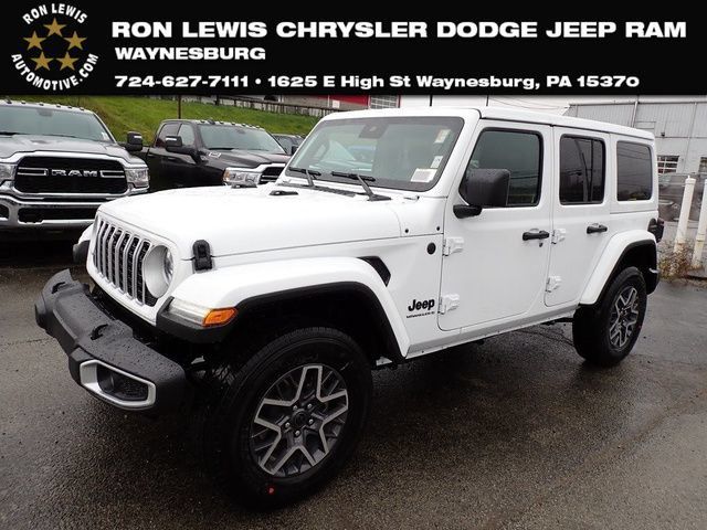 New 2025 Jeep Wrangler Unlimited Sahara w/ Safety Group AWD/4WD image 1
