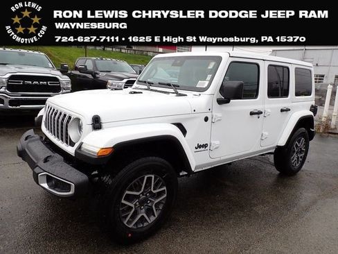 New 2025 Jeep Wrangler Unlimited Sahara w/ Safety Group AWD/4WD image 1