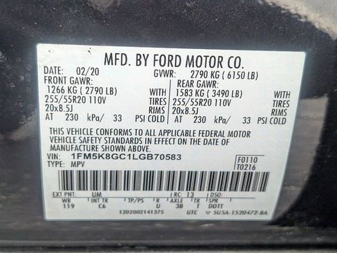 Used 2020 Ford Explorer ST w/ Premium Technology Package AWD/4WD image 20