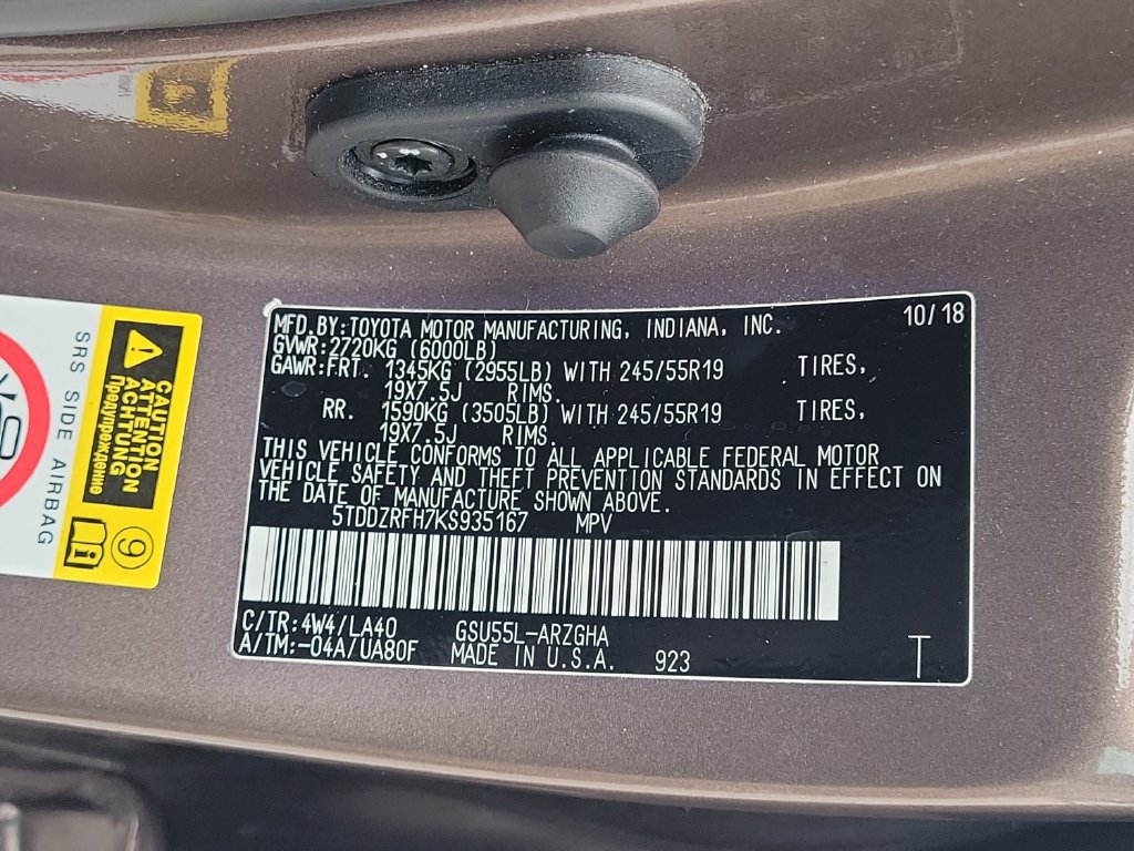Used 2019 Toyota Highlander Limited AWD/4WD image 25