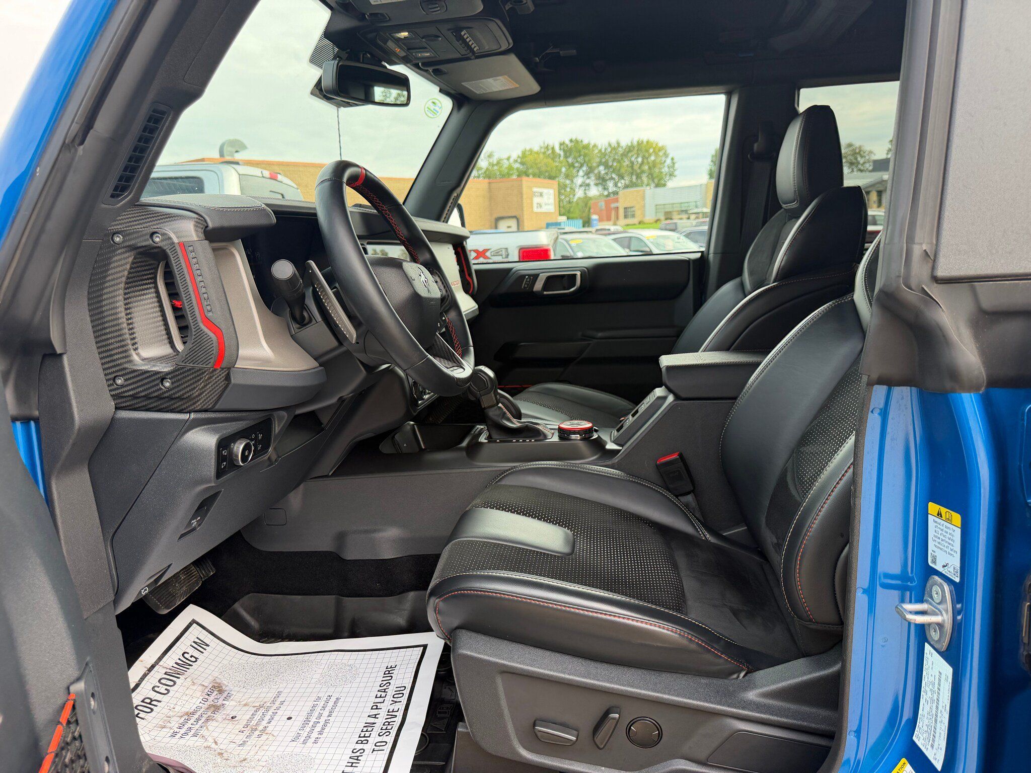 Used 2024 Ford Bronco Raptor w/ Interior Carbon Fiber Pack 6 AWD/4WD image 10