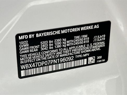 Certified 2023 BMW X3 sDrive30i w/ Convenience Package w/ZPA image 34