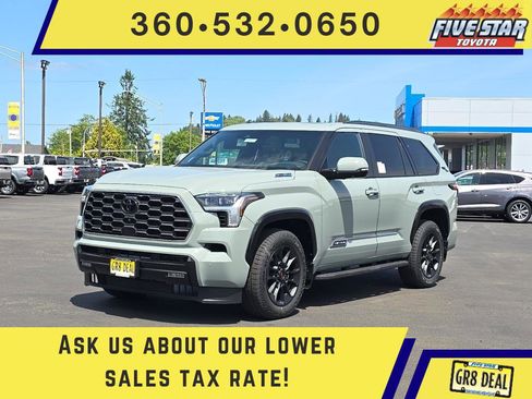 New 2026 Toyota Sequoia Platinum AWD/4WD image 1