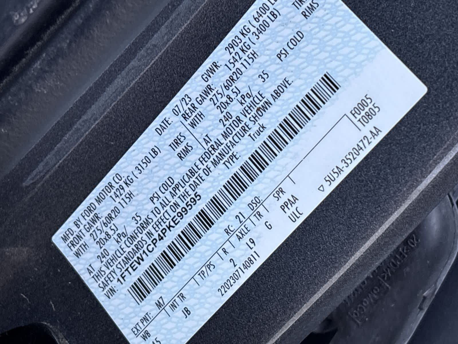 Used 2023 Ford F150 XL w/ STX Appearance Package RWD image 21