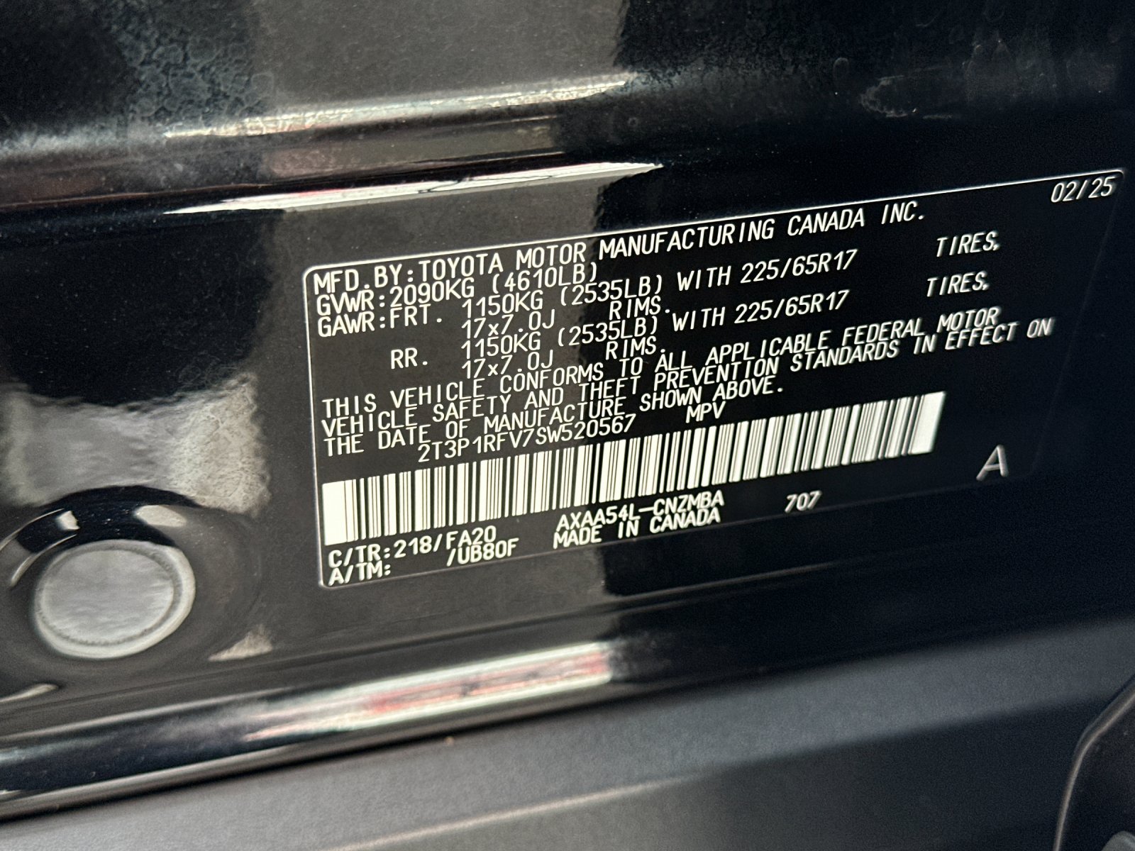 Used 2025 Toyota RAV4 XLE AWD/4WD image 26