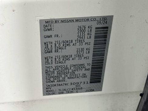 Used 2024 Nissan Pathfinder SV FWD image 32