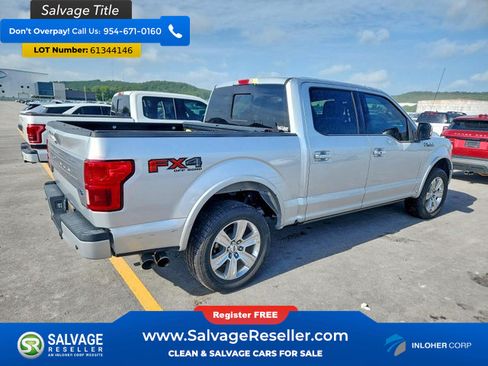 Used 2018 Ford F150 Platinum w/ Equipment Group 701A Luxury AWD/4WD image 4
