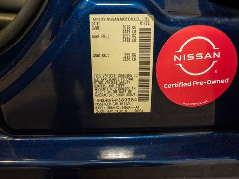 Certified 2021 Nissan Altima 2.5 SR image 19