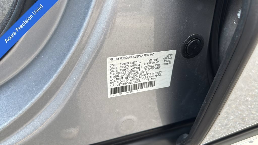 Used 2020 Acura MDX w/ Technology Package AWD/4WD image 37