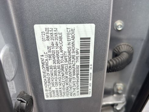 Certified 2023 Honda Passport Elite image 19