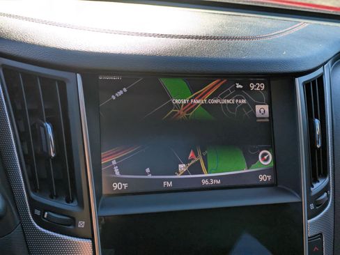 Used 2018 INFINITI Q50 Red Sport 400 w/ Sensory Package (Sport) image 23