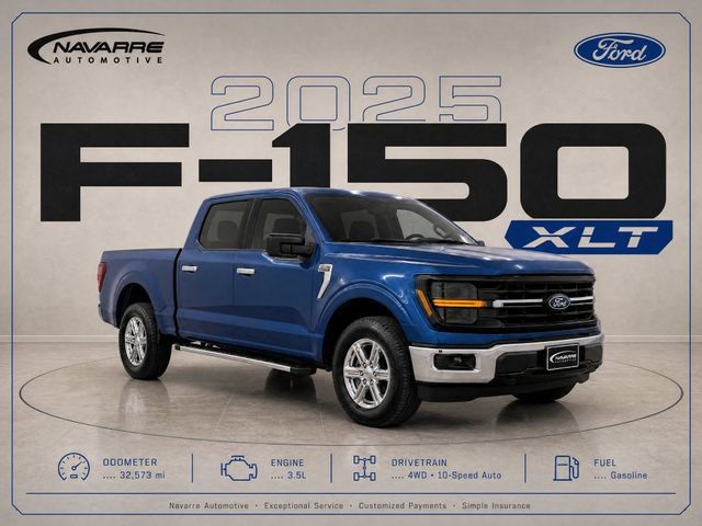 Used 2025 Ford F150 XLT w/ Equipment Group 301A Standard AWD/4WD image 1