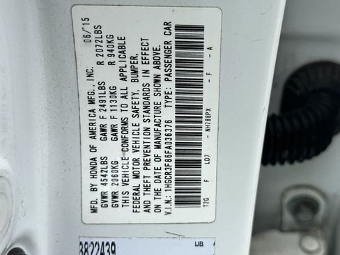 Used 2015 Honda Accord EX-L image 27