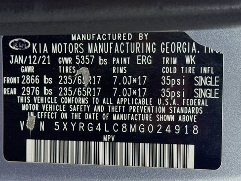 Used 2021 Kia Sorento LX FWD image 39