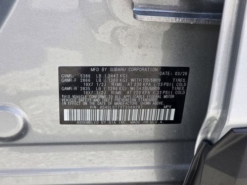 New 2026 Subaru Forester Touring AWD/4WD image 32
