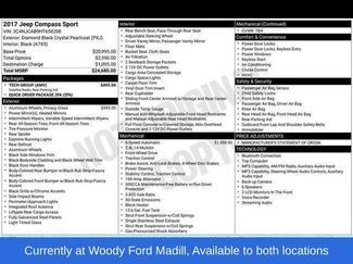 Used 2017 Jeep Compass Sport w/ Tech Group FWD video 1