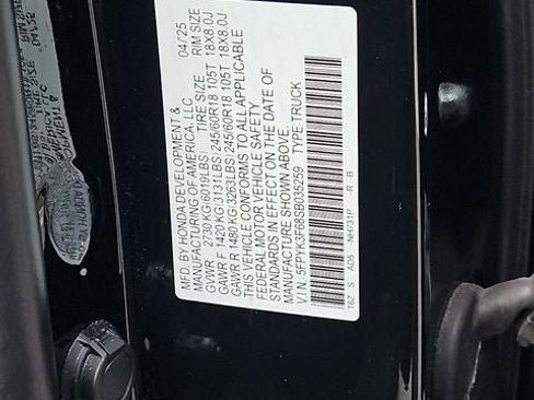 Certified 2025 Honda Ridgeline TrailSport image 31