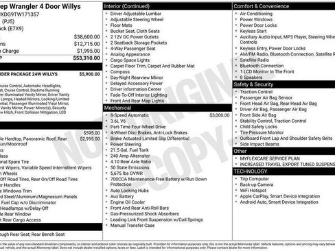 New 2026 Jeep Wrangler Unlimited Sport AWD/4WD image 21