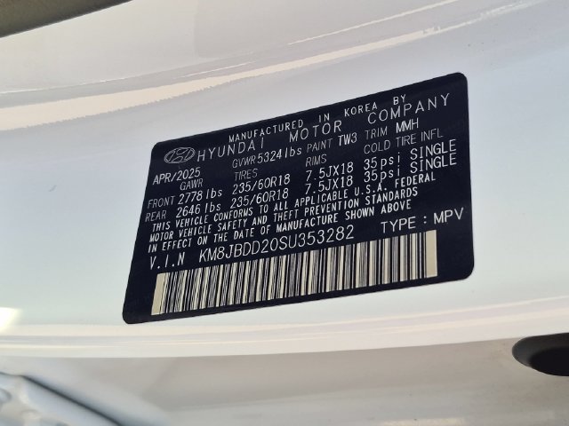 Used 2025 Hyundai Tucson SEL AWD/4WD image 25
