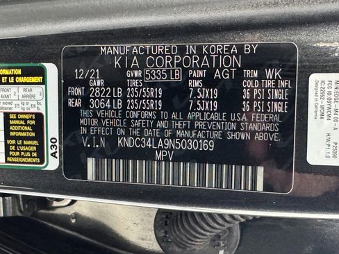 Used 2022 Kia EV6 Wind image 45