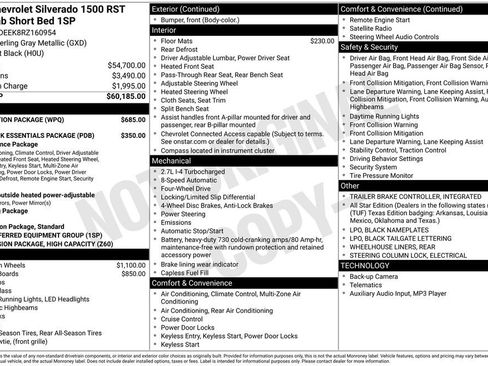 Used 2024 Chevrolet Silverado 1500 RST w/ Protection Package image 7