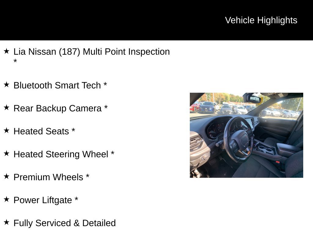Used 2025 Dodge Durango GT AWD/4WD image 11