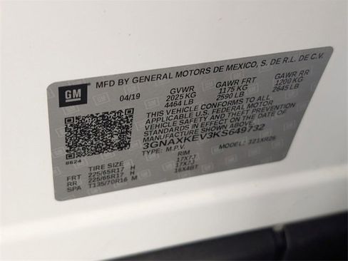 Used 2019 Chevrolet Equinox LT image 37