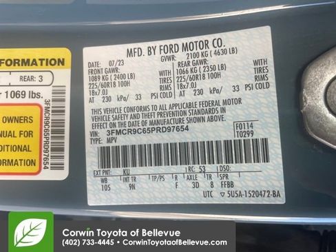 Used 2023 Ford Bronco Sport Outer Banks w/ Tech Package image 15