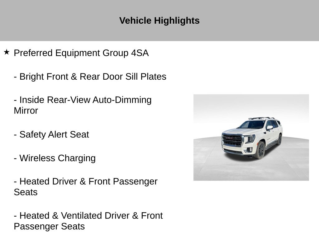 Used 2023 GMC Yukon SLT w/ SLT Premium Package AWD/4WD image 14