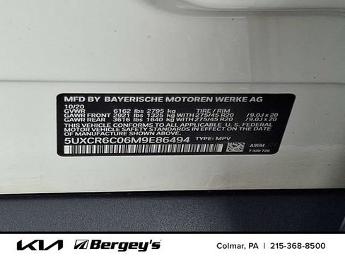 Used 2021 BMW X5 xDrive40i w/ Convenience Package AWD/4WD image 30