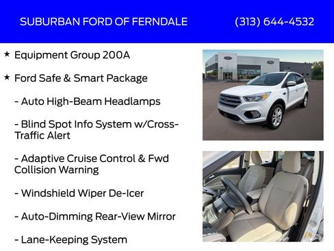 Used 2018 Ford Escape SE w/ Ford Safe & Smart Package FWD image 4