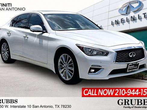 Certified 2023 INFINITI Q50 Luxe w/ Cargo Package RWD image 1