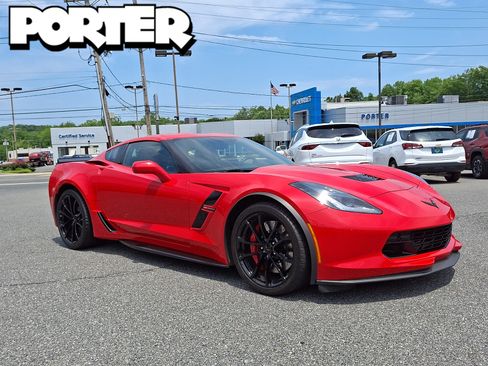 Used 2019 Chevrolet Corvette Grand Sport w/ Carbon Flash Badge Package RWD image 1