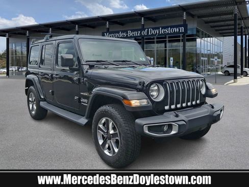 Used 2019 Jeep Wrangler Unlimited Sahara AWD/4WD image 1