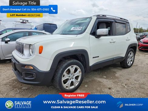 Used 2016 Jeep Renegade Limited image 1